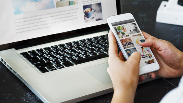 Woman on Laptop